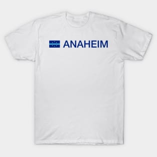 City of Anaheim, CA Flag T-Shirt